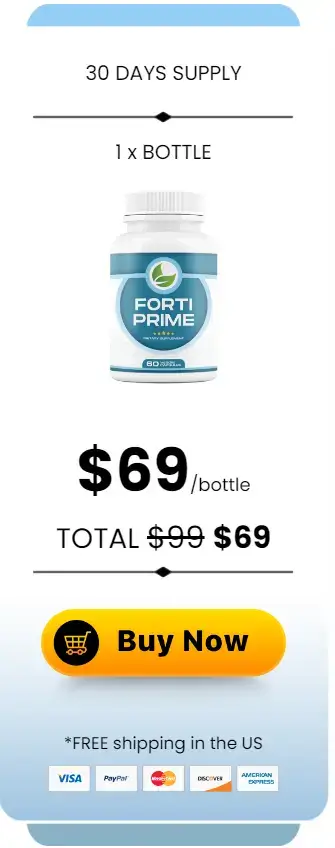 Forti Prime - 1 Bottle Pack